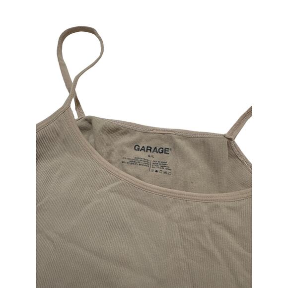 Garage Clothing Ribbed Bralette Size L - Picture 3 of 3
